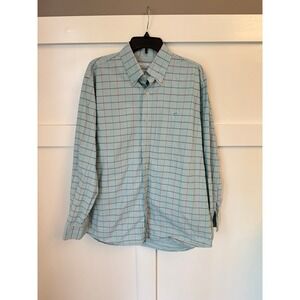 Southern Tide‎ long sleeve plaid button front size XL EUC